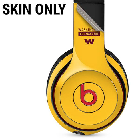 NFL Washington Commanders Yellow Beats Solo 3 Wireless Skin